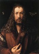 Albrecht Durer, Self-Portrait in a Fur-Collared Robe